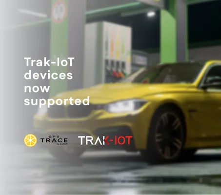 Trak-IoT на GPS-Trace