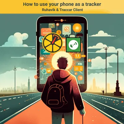 Hoe gebruik je je telefoon als tracker? Ruhavik & Traccar Client