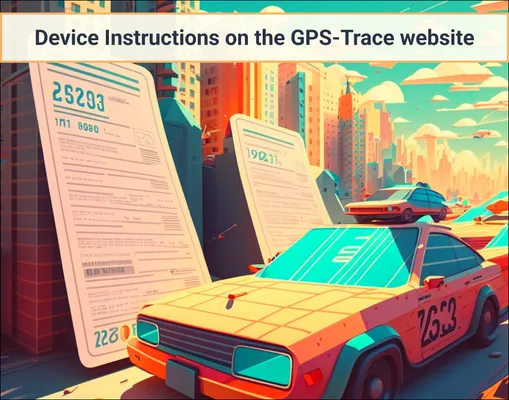 🧾 Device Instructions on the GPS-Trace website