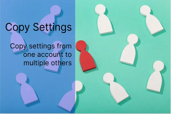 Copy user and unit settings across Forguard accounts