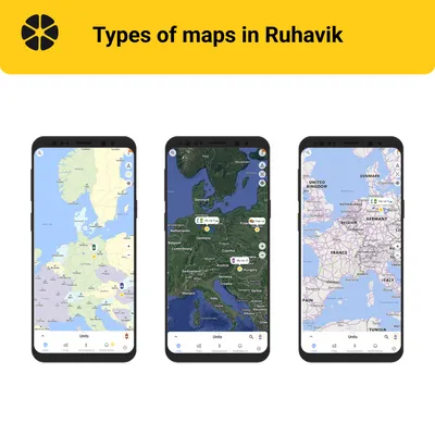 Mapas em Ruhavik