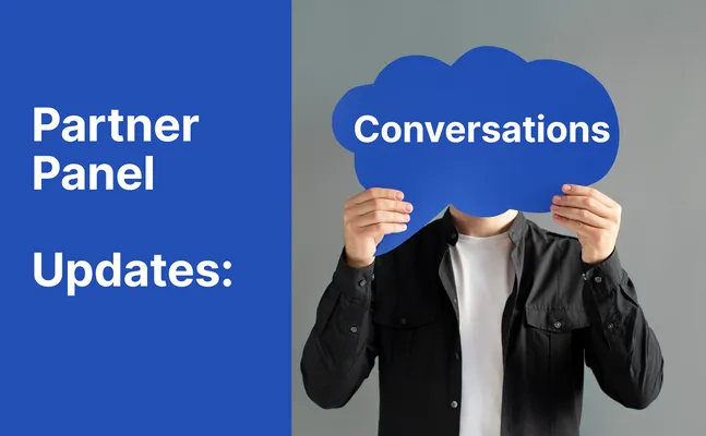 Partner Panel update: Conversations